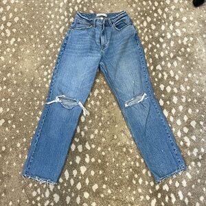 Abercrombie curve love 90s straight